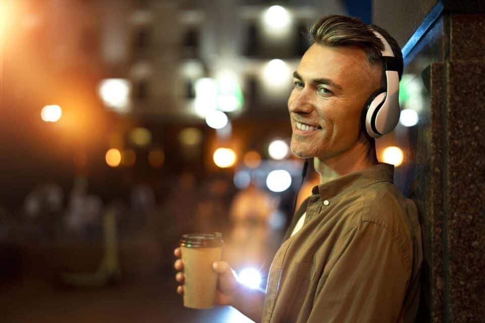 Markus Presch genießt Musik bei der Soul Fabrik in Frankfurt